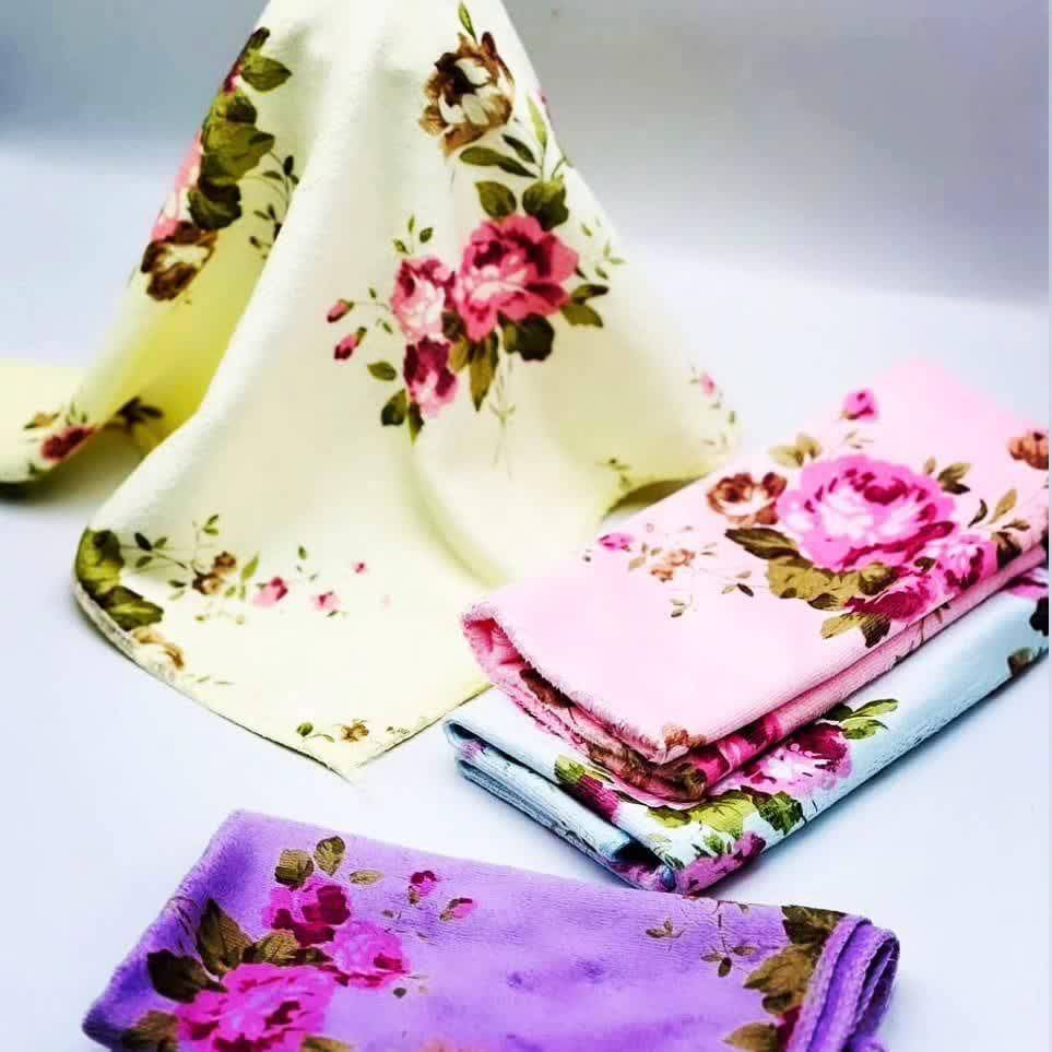 دستما آشپزخانه طرحدار ۵عددی میکروفایبر